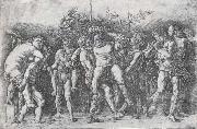 Andrea Mantegna A Bacchanal with Silenus china oil painting artist